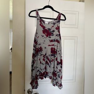 Medium free people floral lace trapeze slip